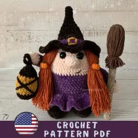 Witch Doll crochet pattern PDF