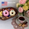 English Crochet Pattern Delicious Keychain