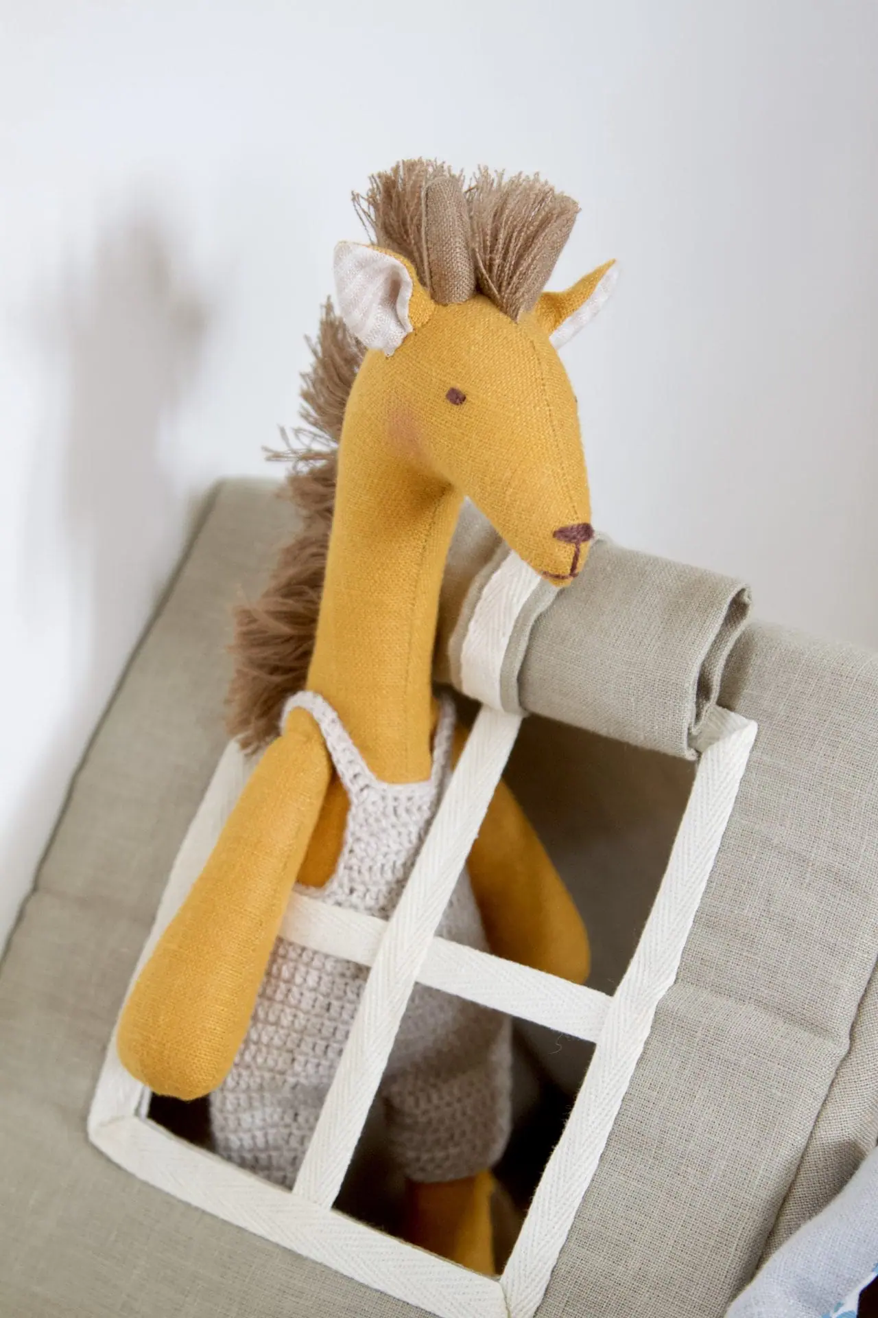 Linen doll Giraffe DailyDoll Shop