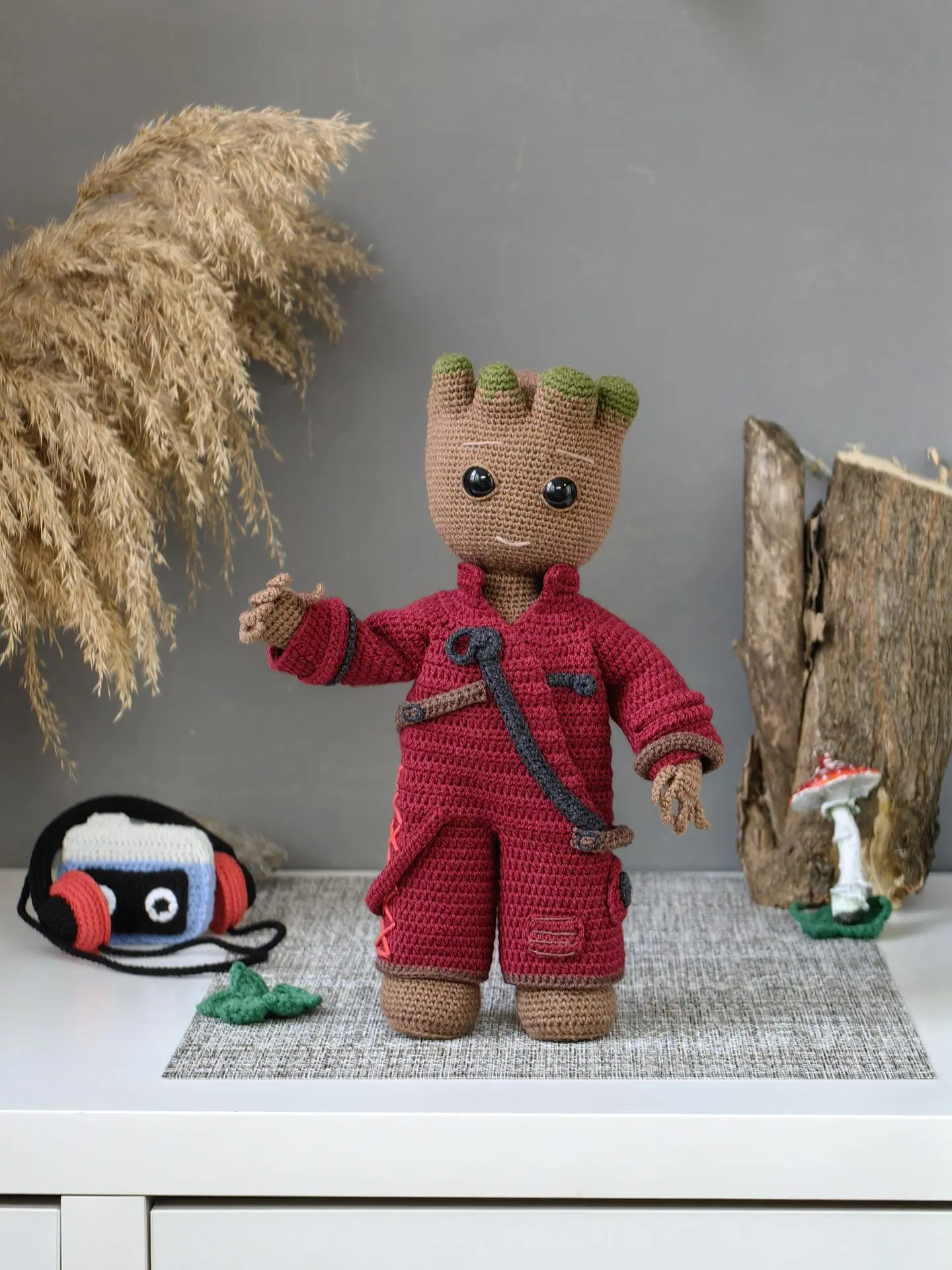 Groot crochet pattern Eng PDF DailyDoll Shop