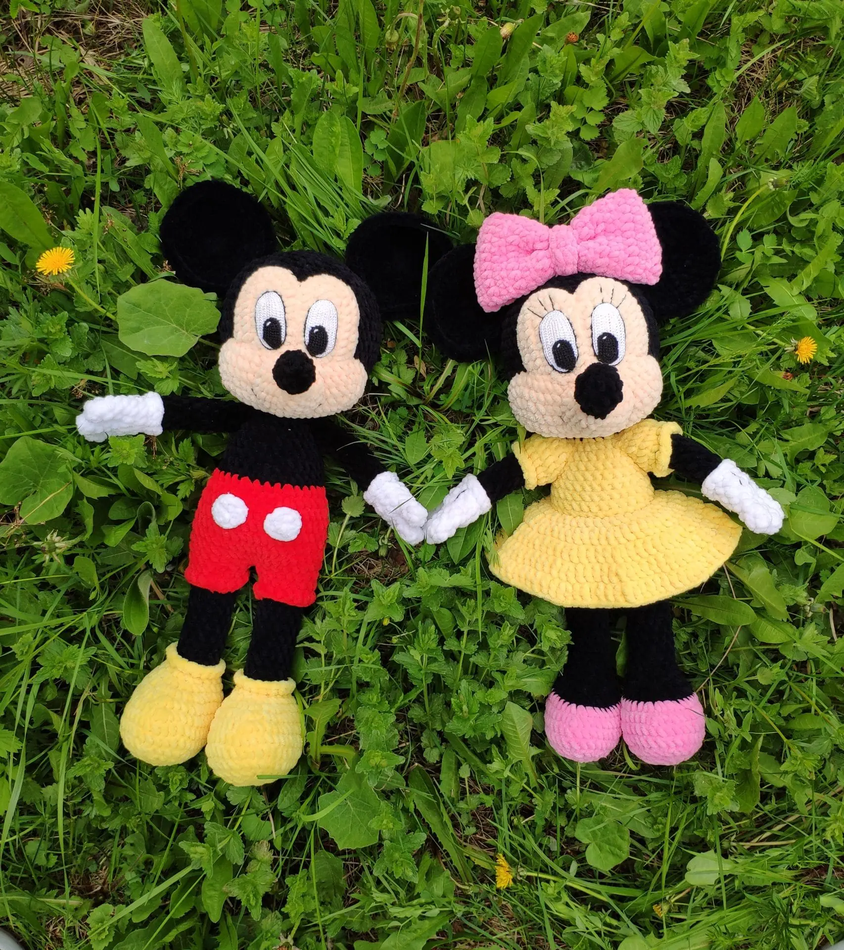 Mickey Minnie mouse Crochet patterns