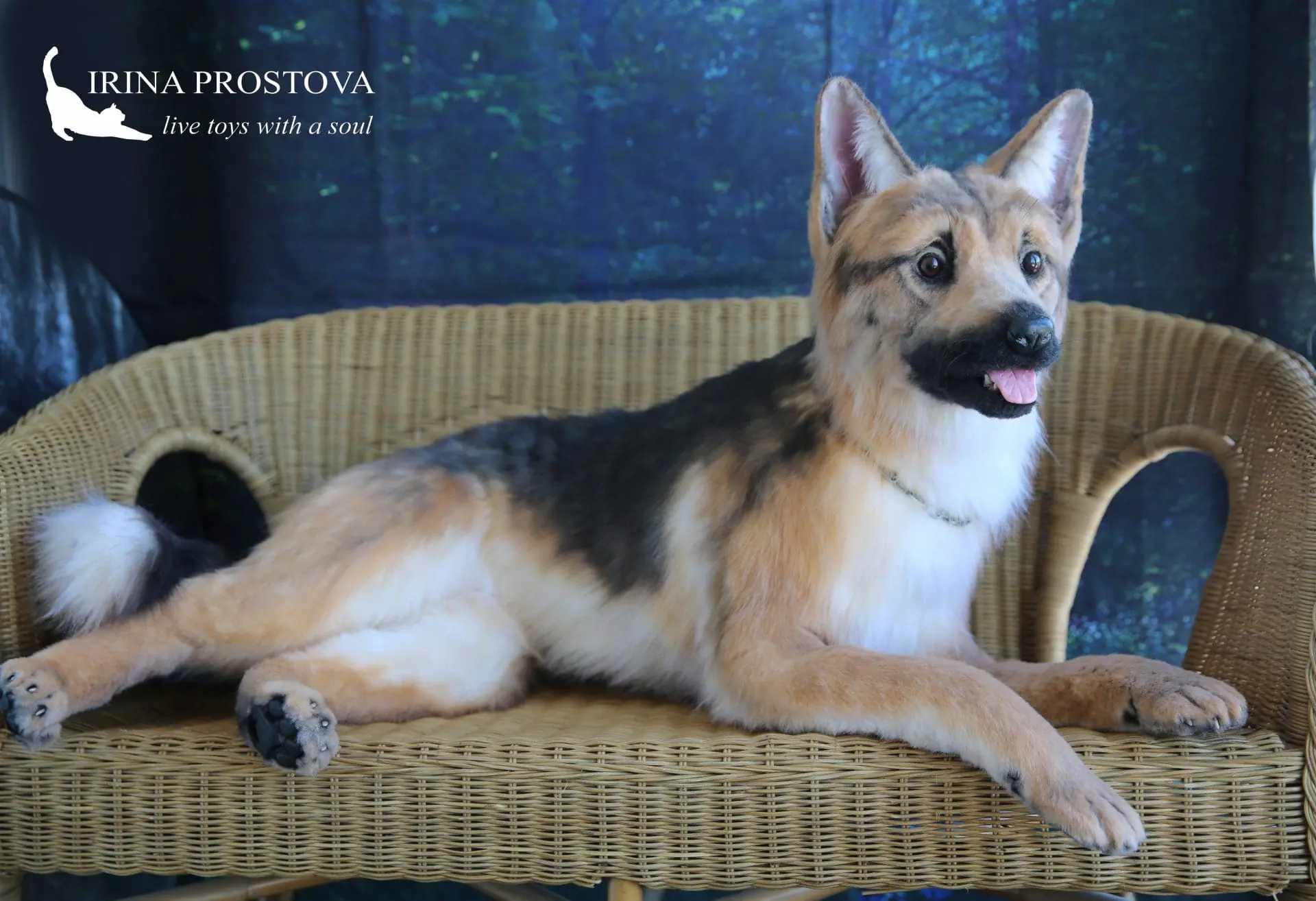 German shepher, realistic toy (for example, for order) 1 1s5a1418.jpg