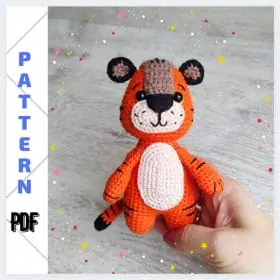 crochet_pattern_tiger_toy_handmade