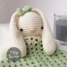 Bunny Lovey Crochet Pattern by Tillysome