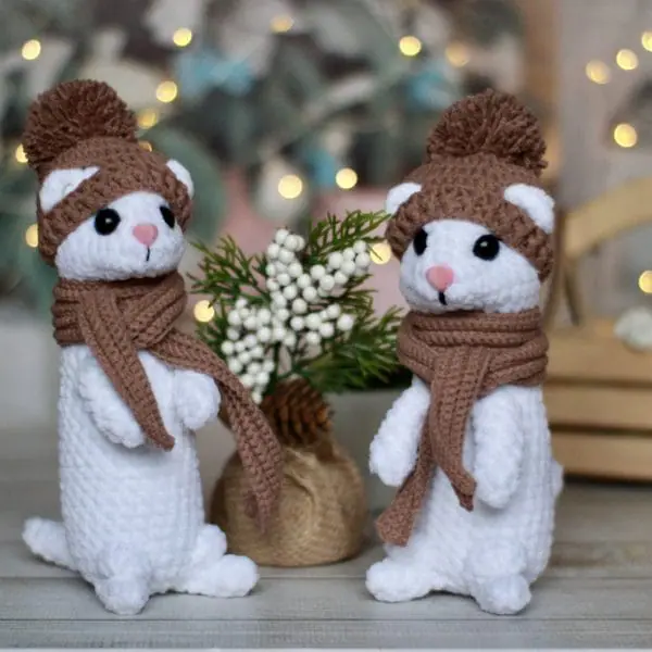 Weasel Rochet Pattern Pattern crochet cute weasel. You can crochet a weasel for yourself or ...