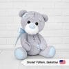 plush teddy crochet pattern