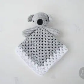 Koala Bear Crochet Lovey Pattern by Tillysome