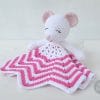 Sleepy Mouse Lovey Crochet Pattern by Tillysome