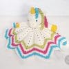 Sweet Unicorn Lovey Crochet Pattern by Tillysome