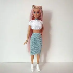 Barbie doll knitting pattern