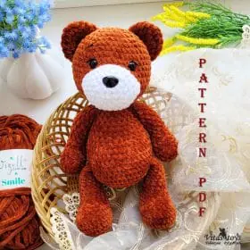 crochet Stuffed bear