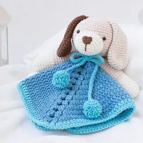 Ollie the Puppy Lovey Crochet Pattern by Tillysome