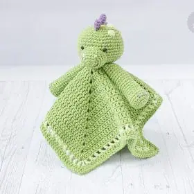 Din the Dino Lovey Crochet Pattern by Tillysome