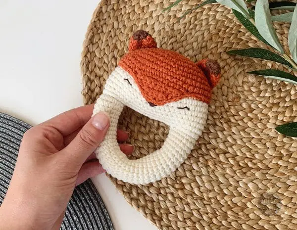Fox Rattle Crochet Pattern by Tillysome