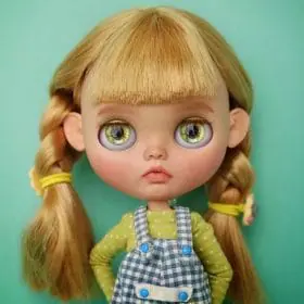 Blythe doll custom Katya