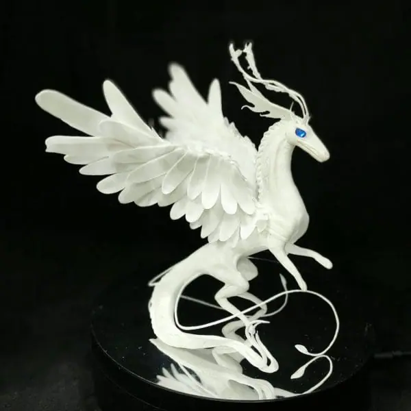 Cute graceful dragon figurine. Barbie pet