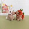 capybara carrot and capybara bunny