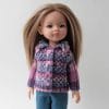 Paola Reina doll sweater PDF pattern