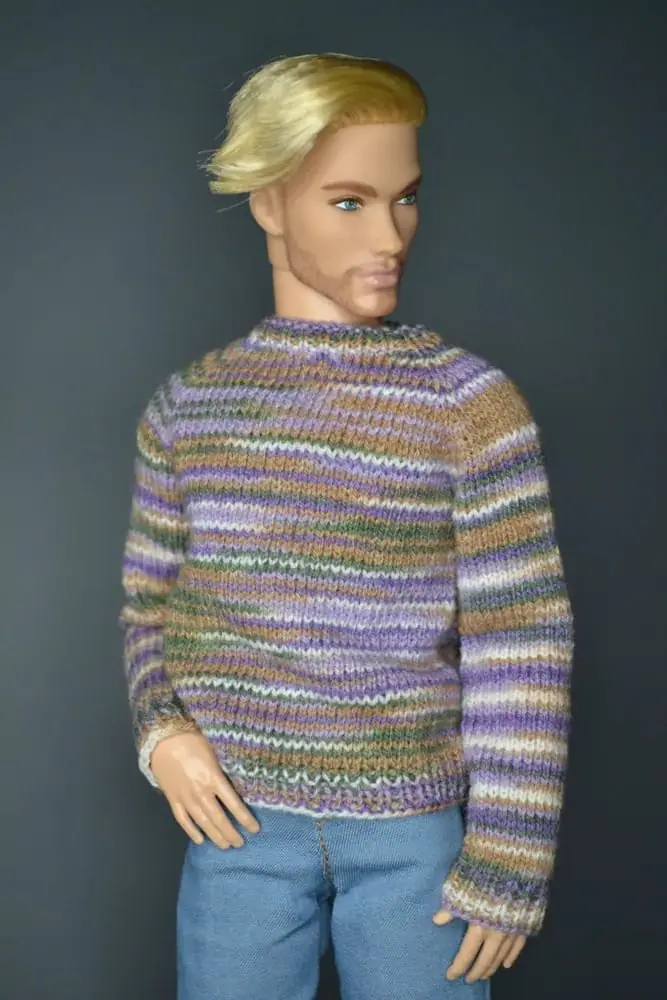 Sweater for Ken clothes for dolls 29 30 cm DailyDoll Shop