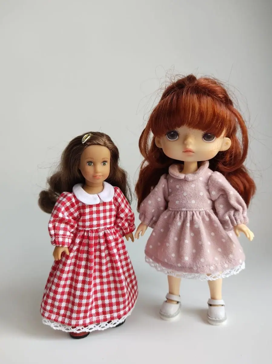 Dress pattern for Xiaomi Monst and Mini American Girl dolls 6" 1 photo 2024 02 26 16 11 34.jpg