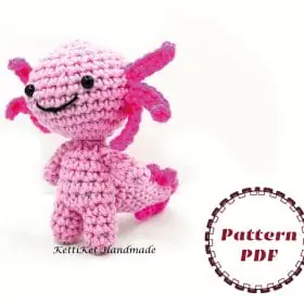 crochet pattern pdf axolotl