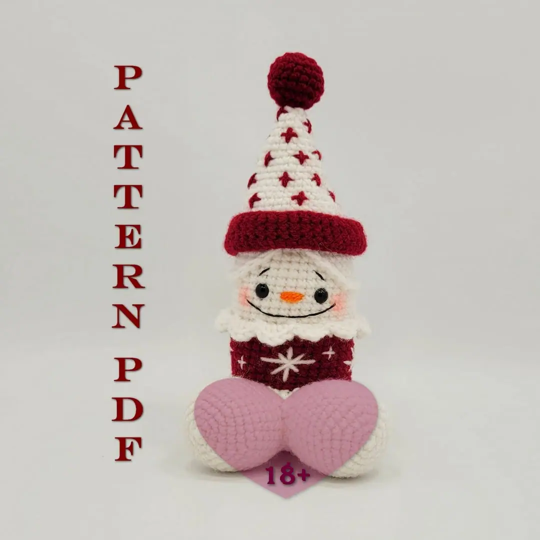 Amigurumi toy pattern kawaii penis crochet toy pattern Willy - DailyDoll  Shop