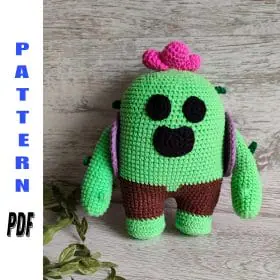 crochet_pattern_Spike_Brawl_star