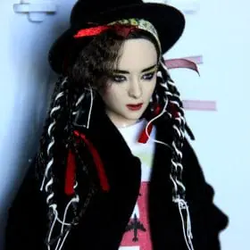 OOAK custom Boy George doll Time vers