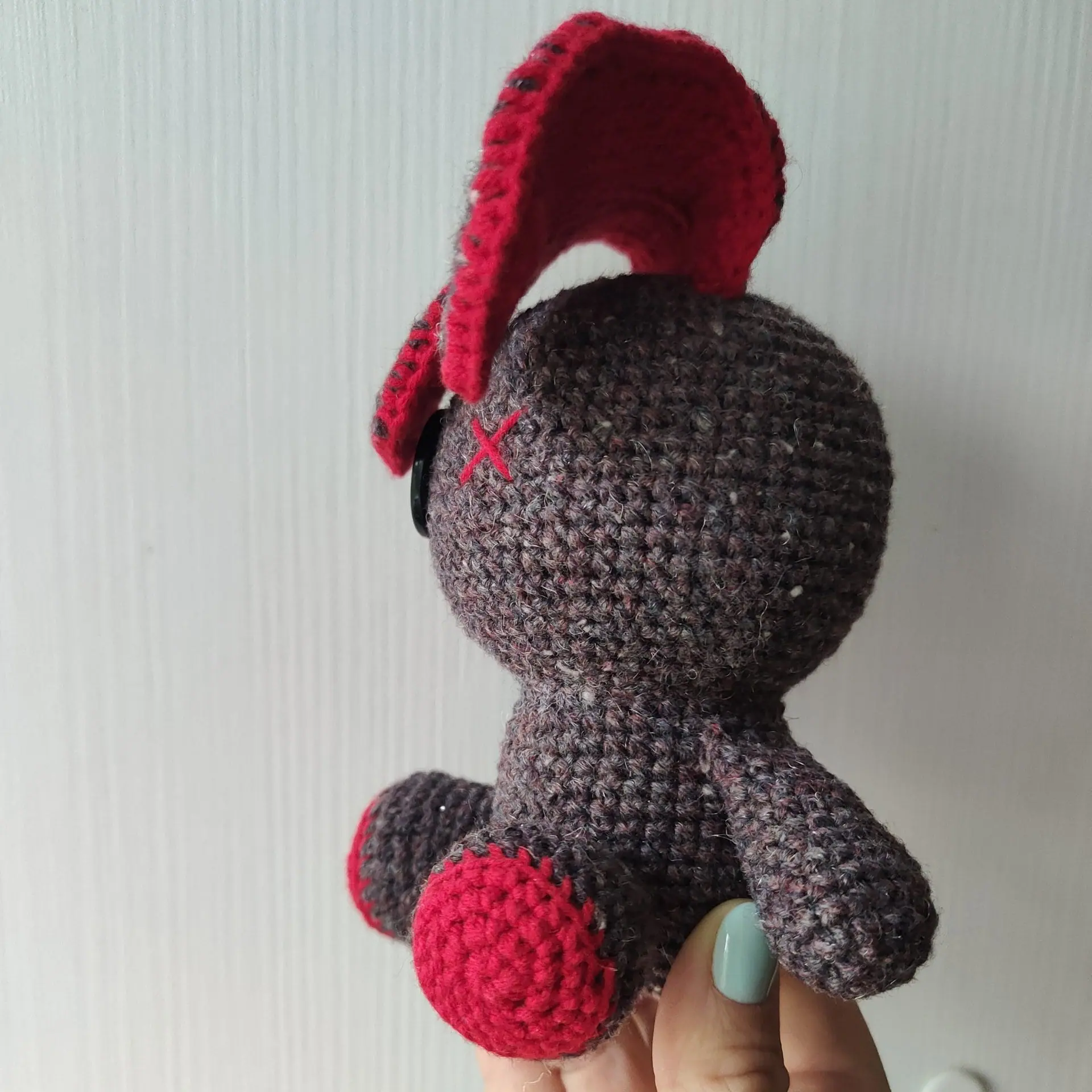 Crochet hell bunny, bg3 voodoo red doll - DailyDoll Shop