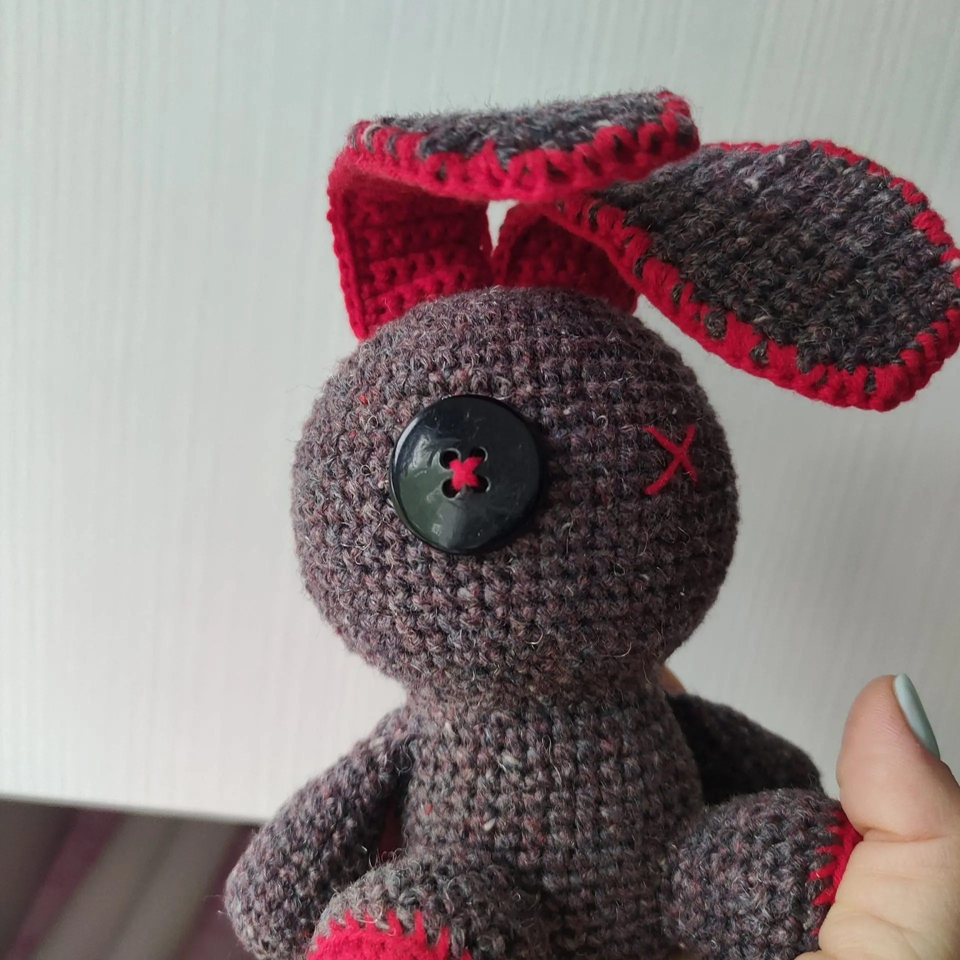 Crochet hell bunny, bg3 voodoo red doll - DailyDoll Shop