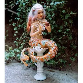 Mermaid fantasy doll handmade