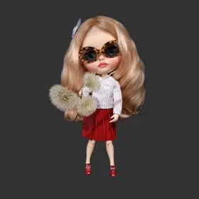 Blythe doll custom Svetlana