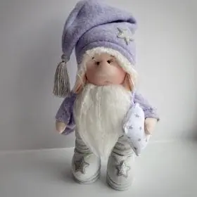 Elf Doll Gnome. Scandinavian gnome. Handmade boy gnome.
