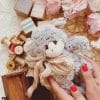 Baby dragon toy. Handmade doll. Rag Doll. Kawaii Plush Fluffy Dragon.
