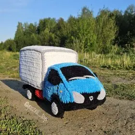 Crochet Box truck pattern