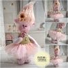 Rag doll pattern, DIY doll tutorial, Troll doll with Dress, Doll body making