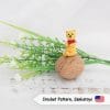 micro winnie pooh crochet pattern