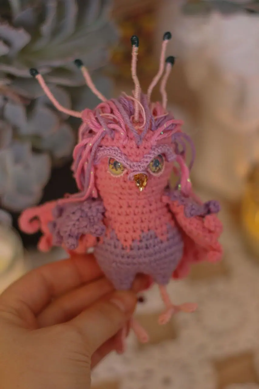 A collectible Fwooper toy. A fantastic animal. Fwooper