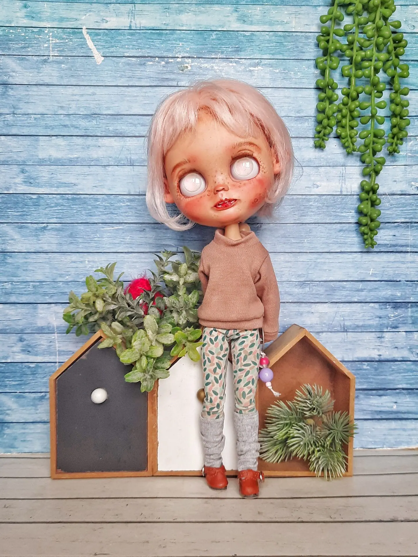 Blythe doll custom Pink hair Personalized blythe doll 16 1000048403 01.jpeg