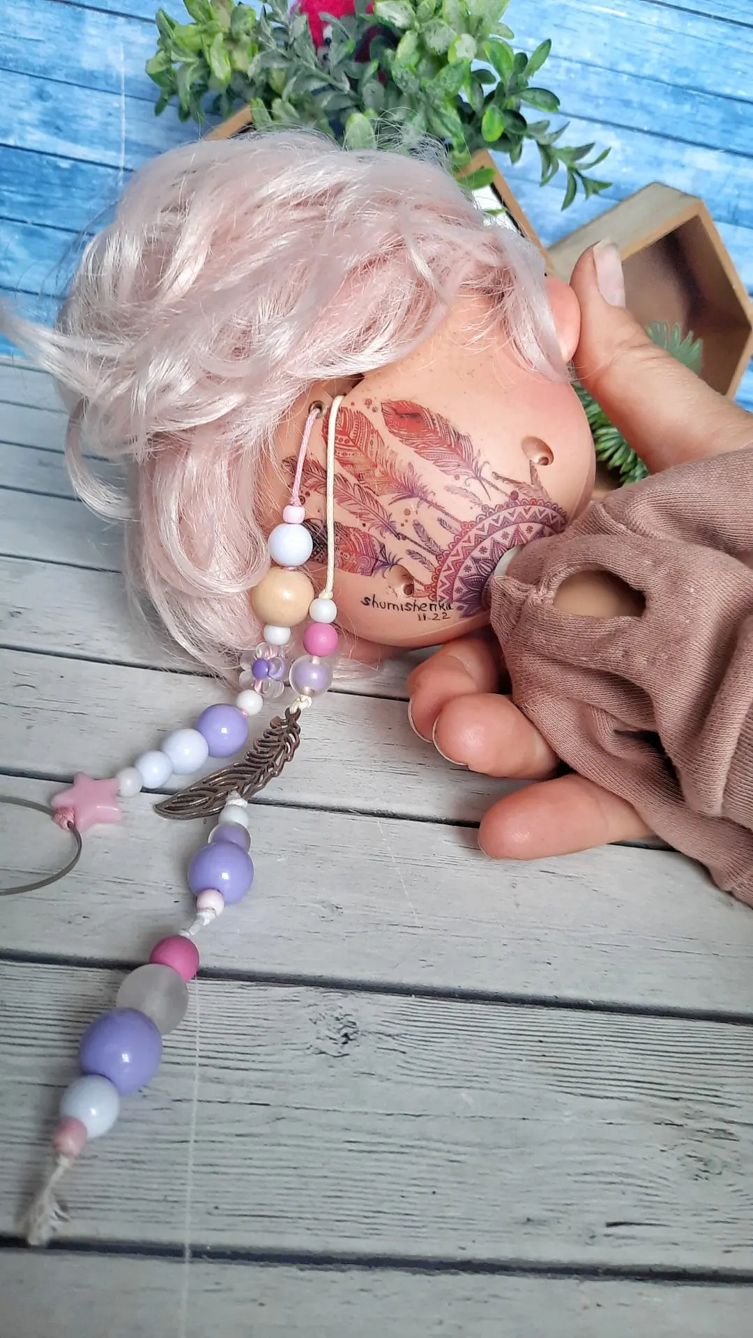 Blythe doll custom Pink hair Personalized blythe doll 15 1000048402 01.jpeg