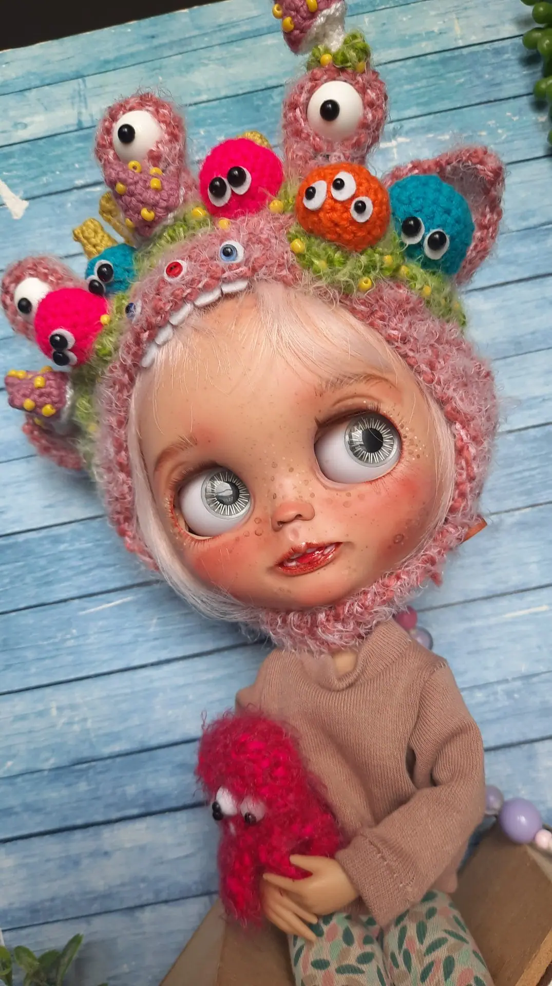 Blythe doll custom Pink hair Personalized blythe doll 9 20240626 113508.jpg