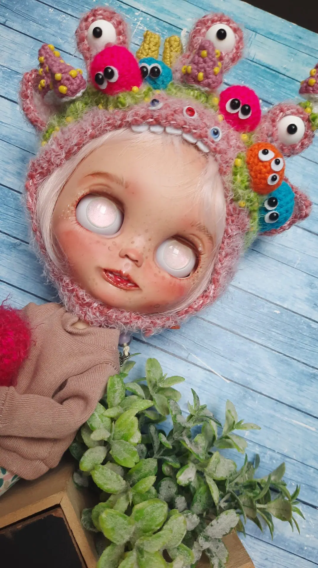 Blythe doll custom Pink hair Personalized blythe doll 6 20240626 113407.jpg