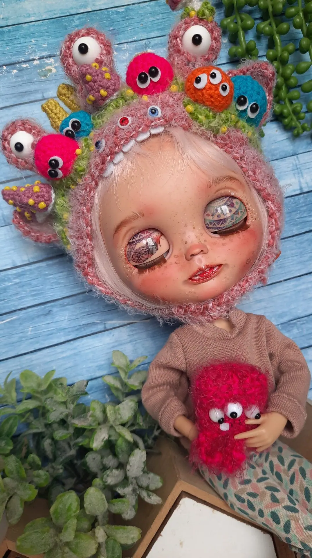 Blythe doll custom Pink hair Personalized blythe doll 4 20240626 113306.jpg