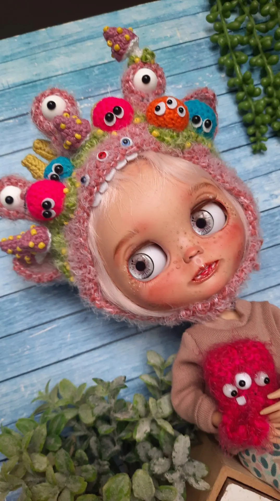 Blythe doll custom Pink hair Personalized blythe doll 3 20240626 113210.jpg