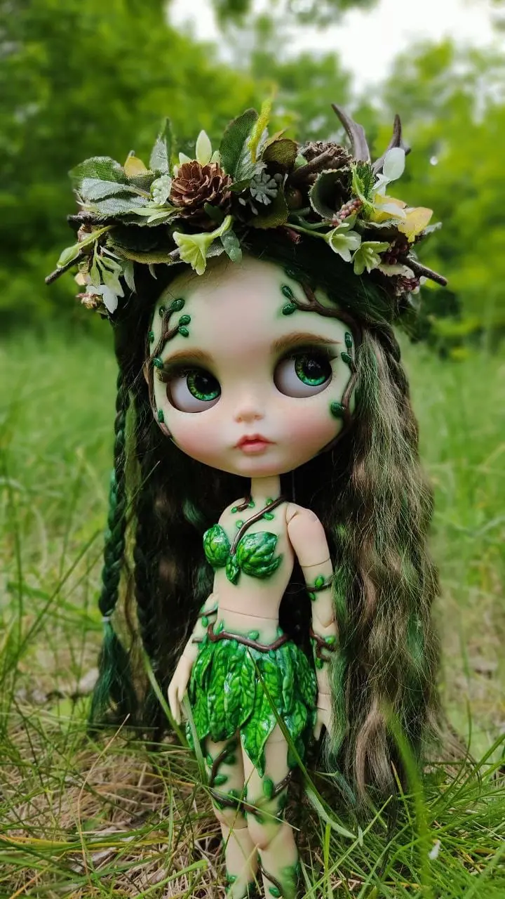 Dryad, custom blythe - DailyDoll Shop