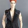 Adonis doll outfit biker vest
