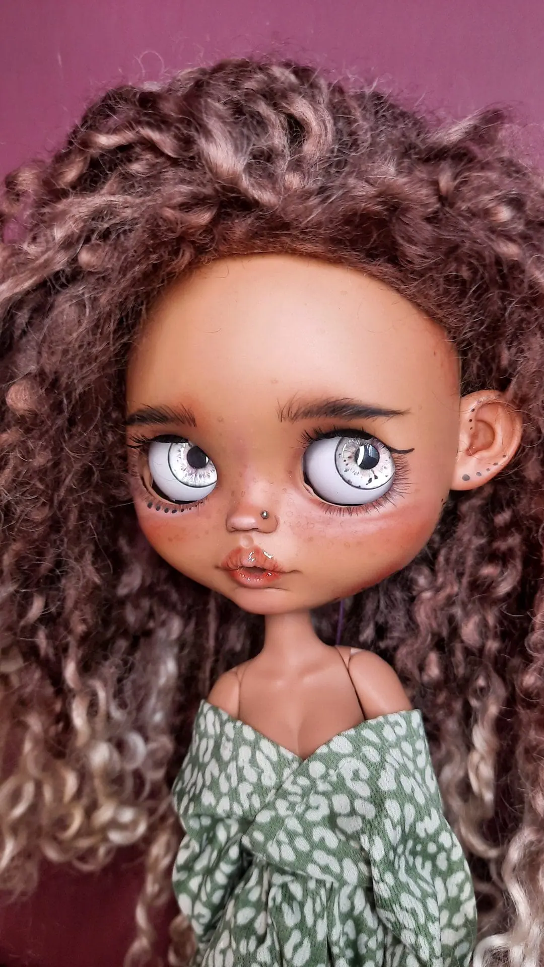 Afro blythe doll Ethnic doll Afro princess Mulatto tatoo doll 2 1000052497 01.jpeg