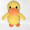 Crochet duck pattern