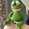Frog Knitting pattern by ola oslopova