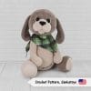 big plush puppy crochet pattern